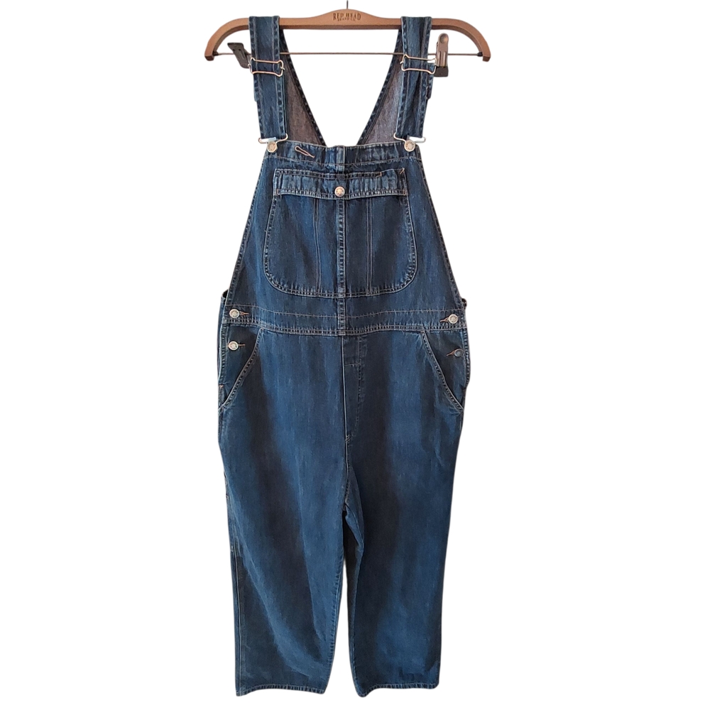 Lee Men's Blue Denim with Tan Label Overalls